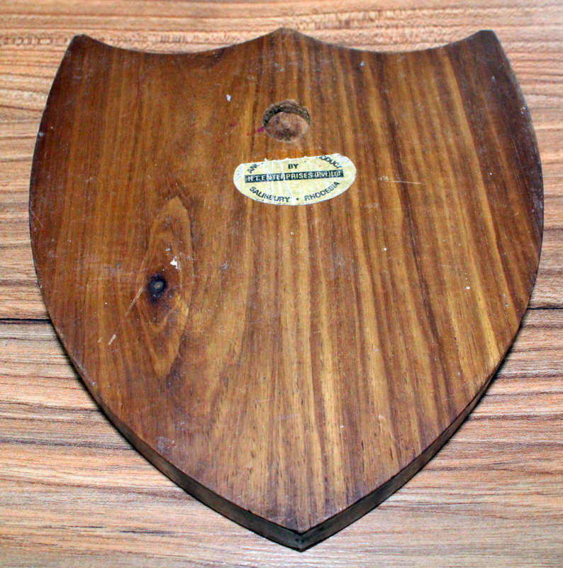 Rhodesian Operational Area plaque