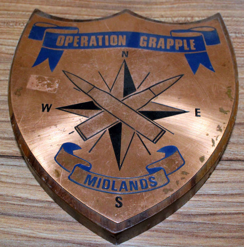Rhodesian Operational Area plaque