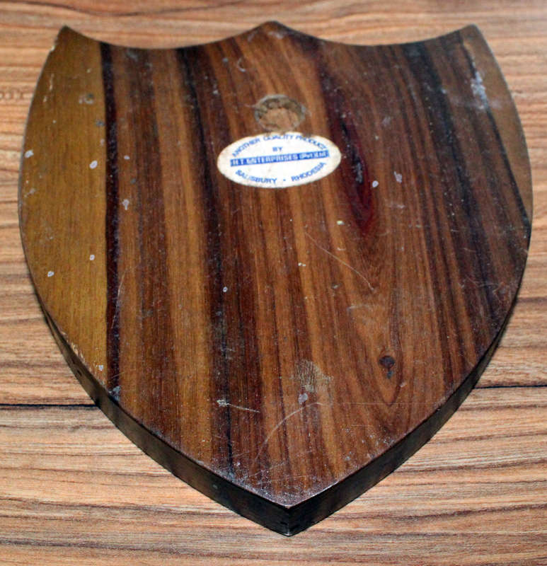 Rhodesian Operational Area plaque