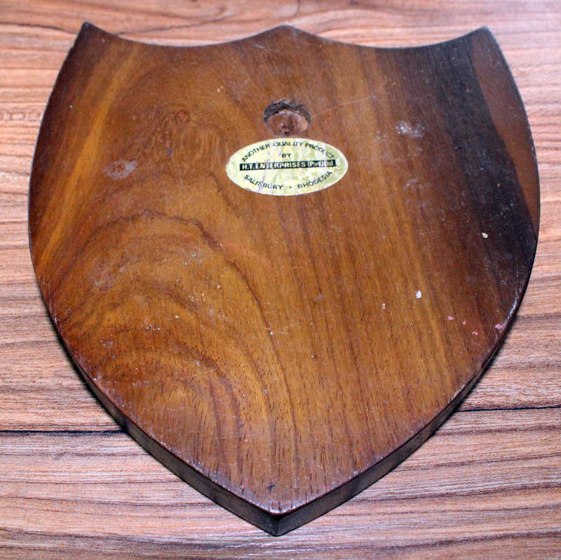 Rhodesian Operational Area plaque