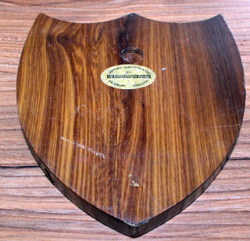 Rhodesian Operational Area plaque