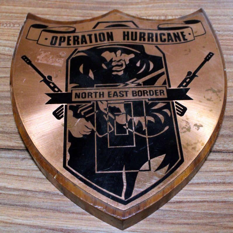 Rhodesian Operational Area plaque