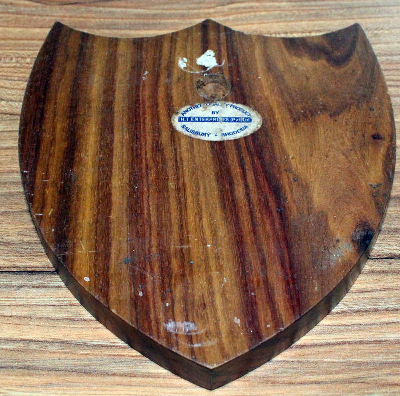 Rhodesian Operational Area plaque