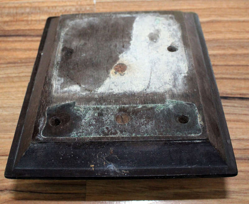 WW2 Death plaque backing