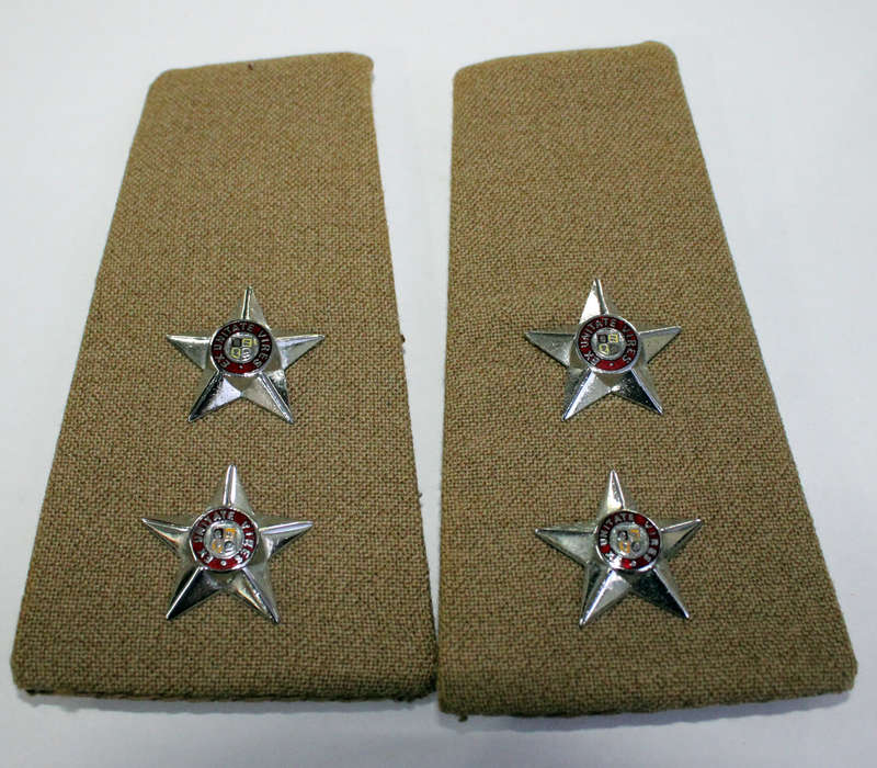 SADF Lieutenant cheeseboard ranks