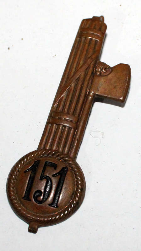 Fascist Italian 151 Legion badge
