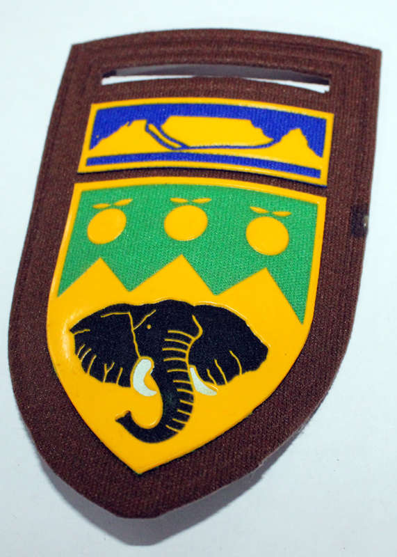 SADF Clanwilliam Commando Tupper flash