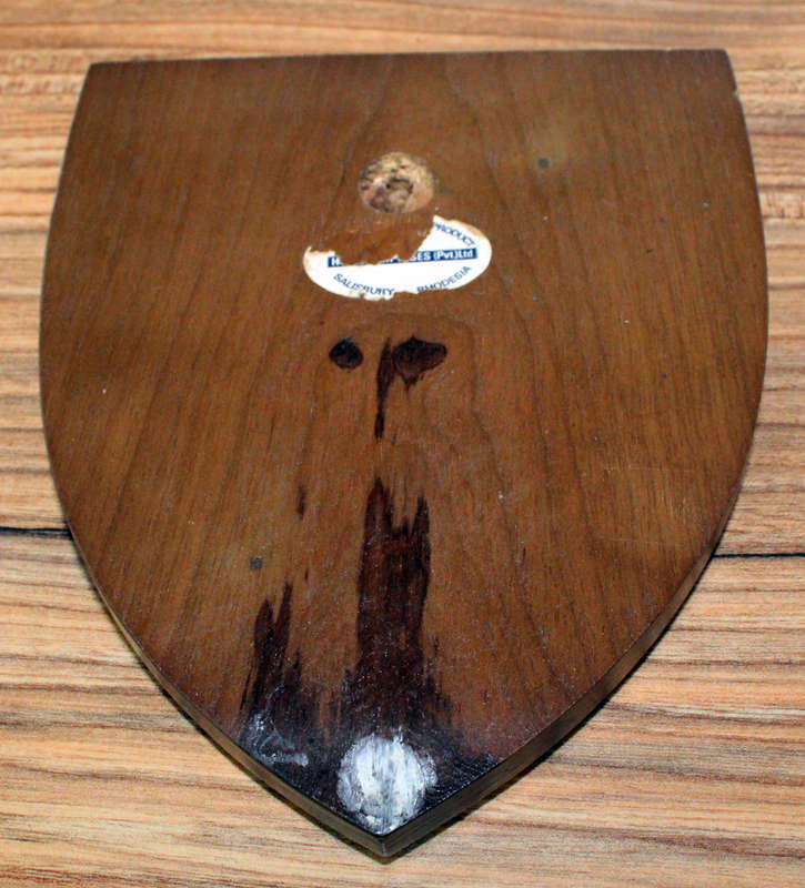 Rhodesian National Colours for shooting plaque