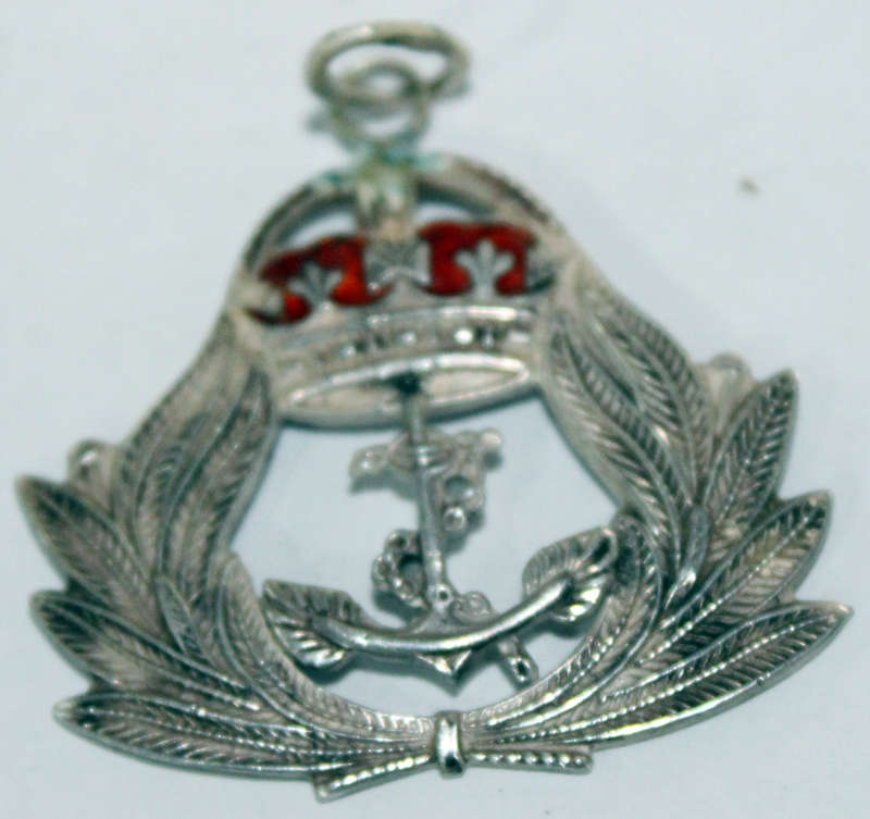 Royal Navy sweetheart pendant