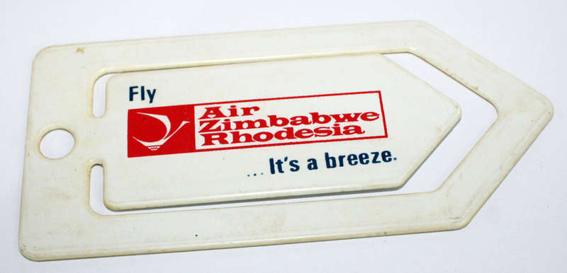 Air Zimbabwe Rhodesia bookmark