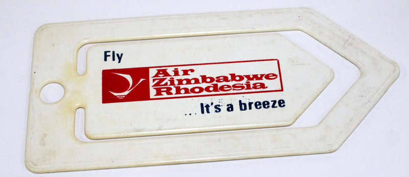 Air Zimbabwe Rhodesia bookmark