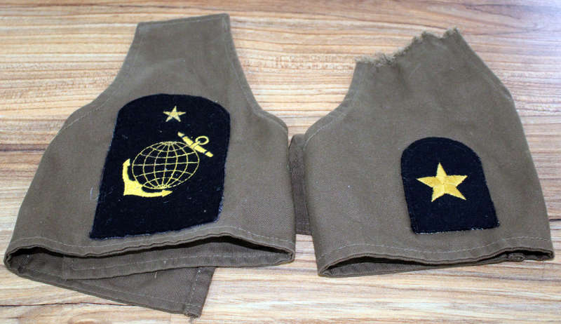 SA Navy Marines brassards (one damaged)