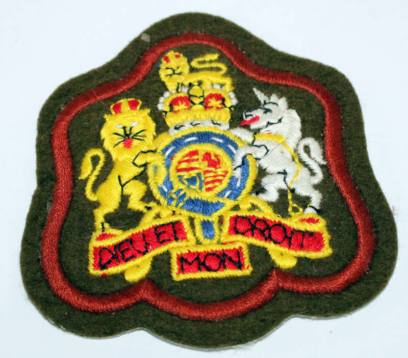 British Warrant officer badge