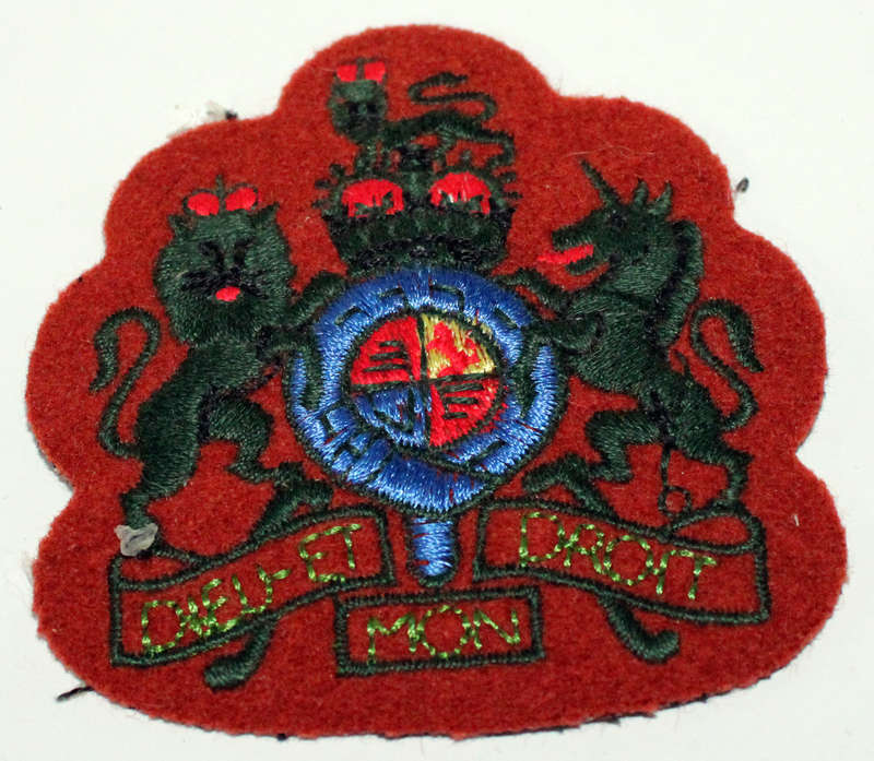British Warrant officer badge