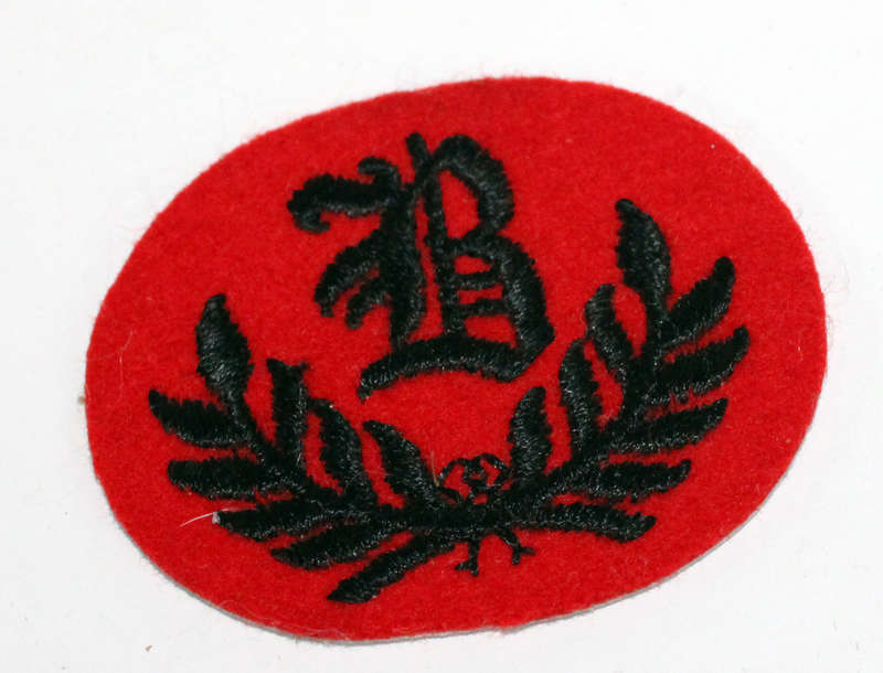 British b class tradesman badge