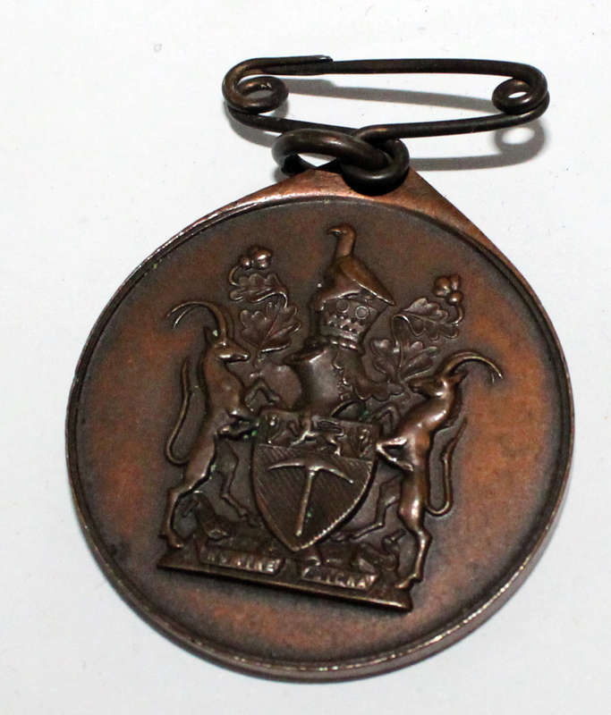 Rhodesian WW2 medallion