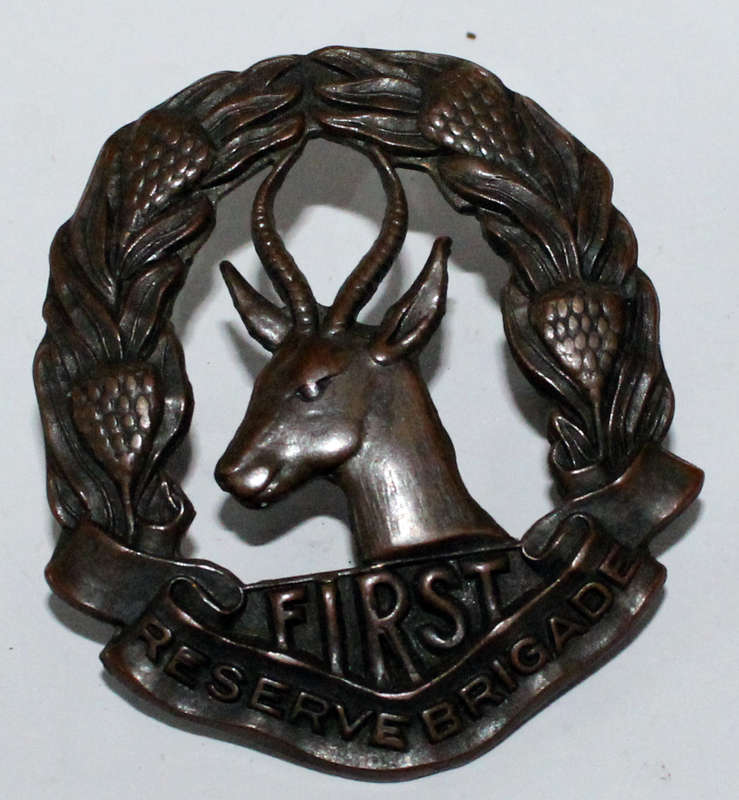 First Reserve Brigade Cap badge