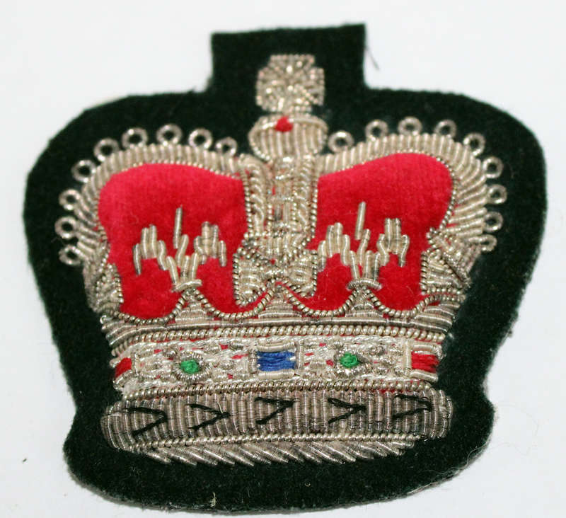 British Warrant officer badge