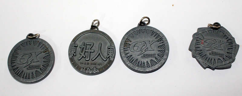 4x Yu-Gi-Oh Medallions