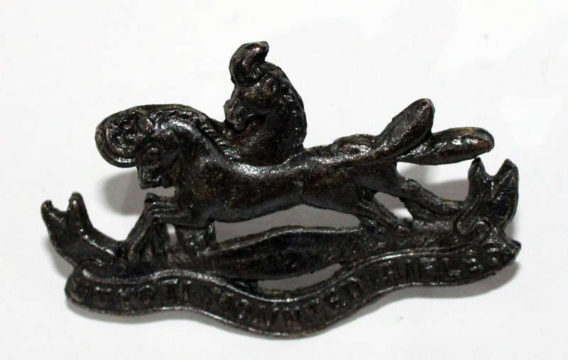 Umvoti Mounted Rifles cast cap badge