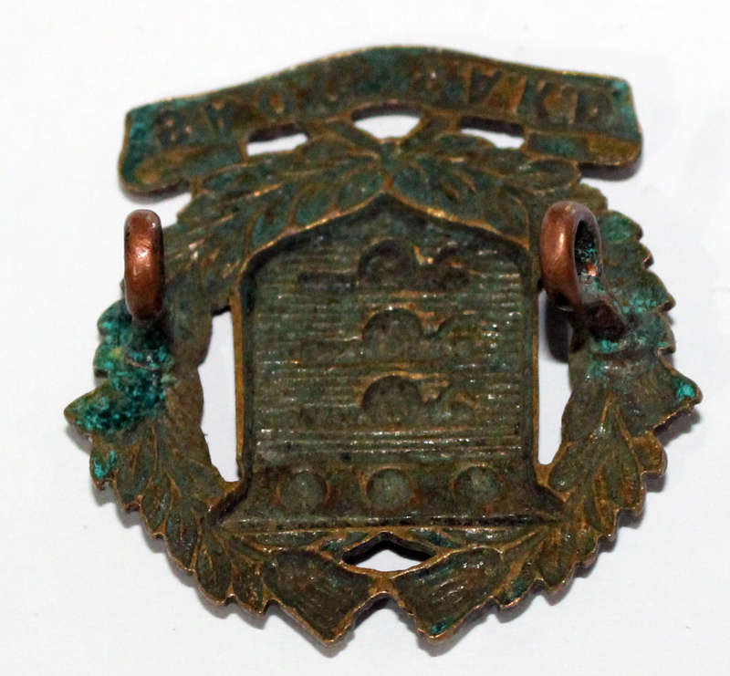 SA Ordnance Corps Cap badge WW2