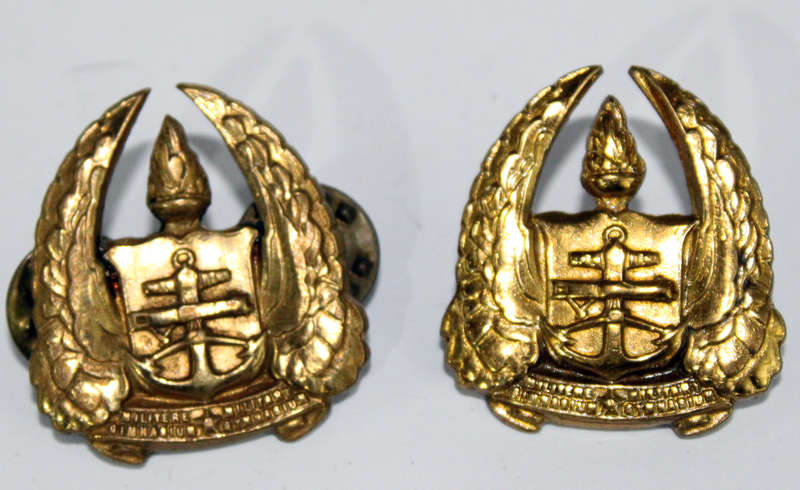 Pair of Army Gymnasium collars