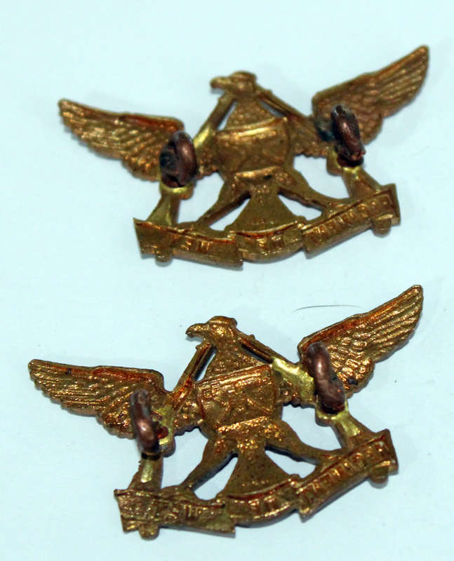 Pair of Regiment De Wet collars