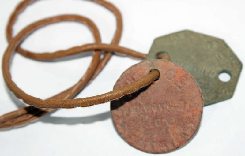 WW1 Canadian dog tags
