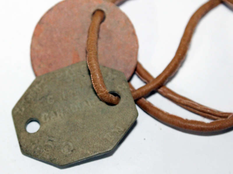 WW1 Canadian dog tags