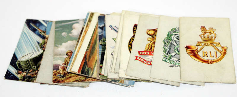 SA Defence cigarette card collection