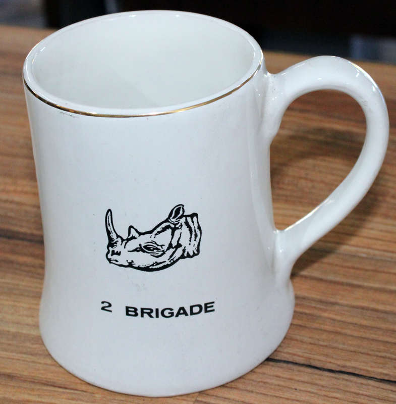 Rhodesia 2 Brigade beer mug