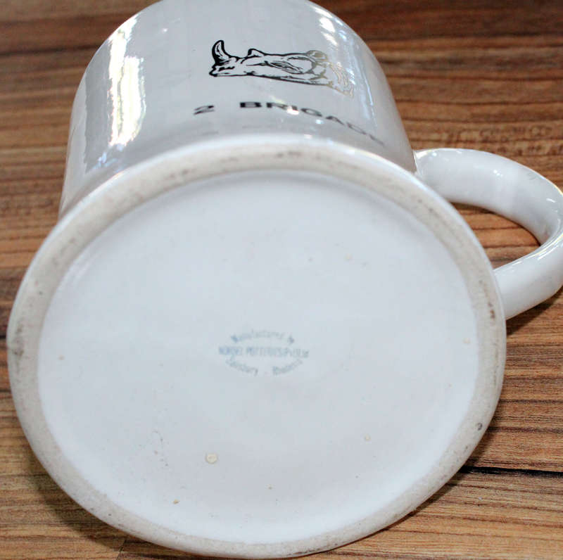 Rhodesia 2 Brigade beer mug