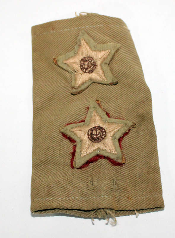 Early SADF Lieutenant slip on rank