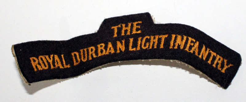 Royal Durban Light Infantry Shoulder title