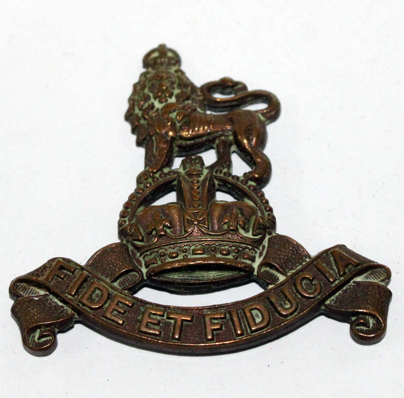 Royal Pay Corps cap badge (damaged)