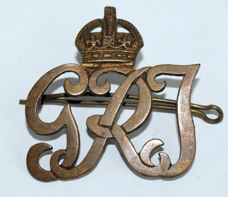 WW2 Indian Army officer's cap badge
