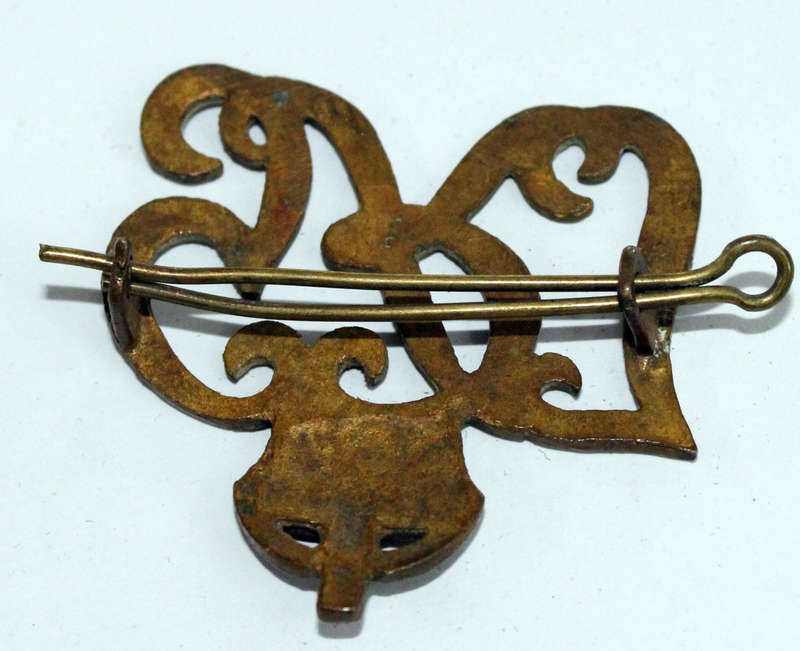 WW2 Indian Army officer's cap badge