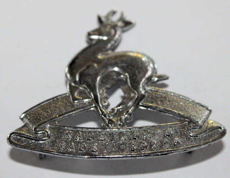 SA Cadets beret badge