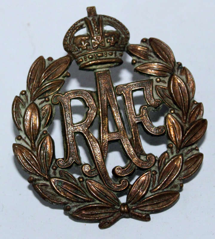 WW2 Royal Airforce cap badge