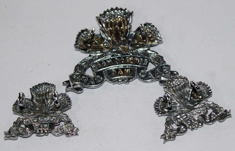 SA Armoured Corps badge set