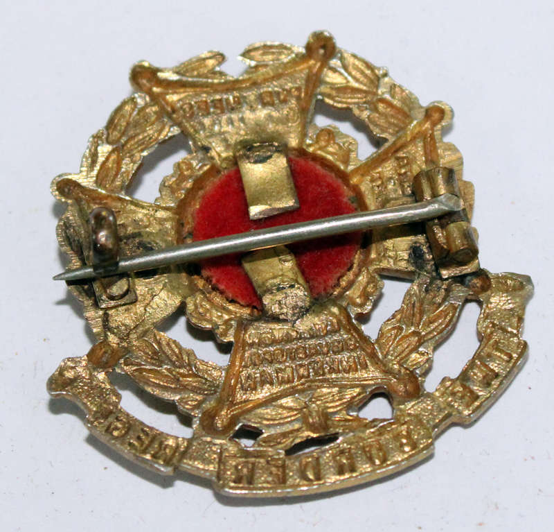 Border Regiment Sweetheart brooch