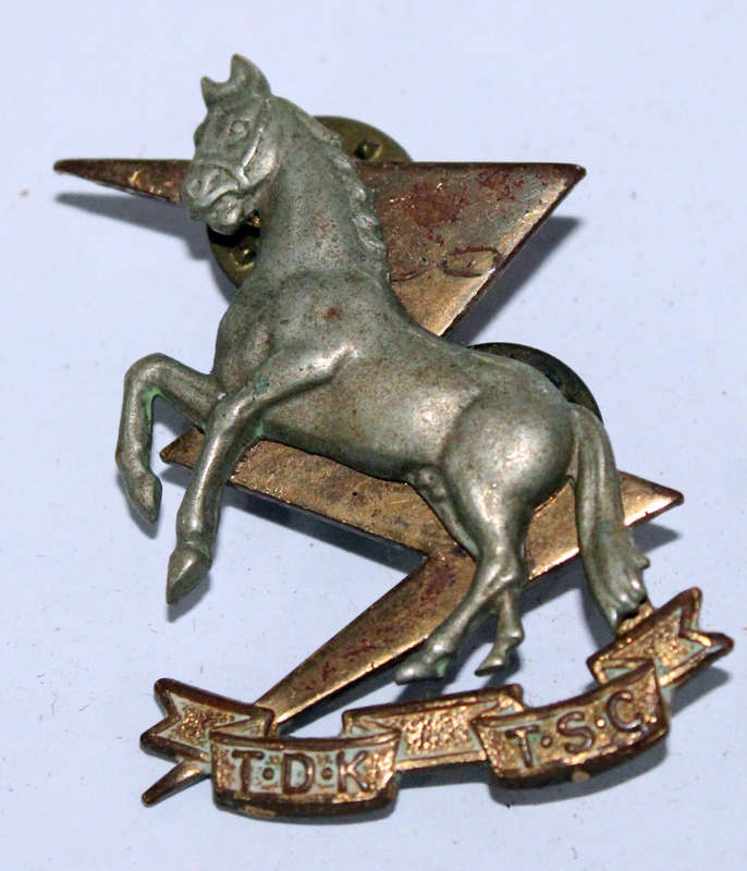 Tiffies collar badge