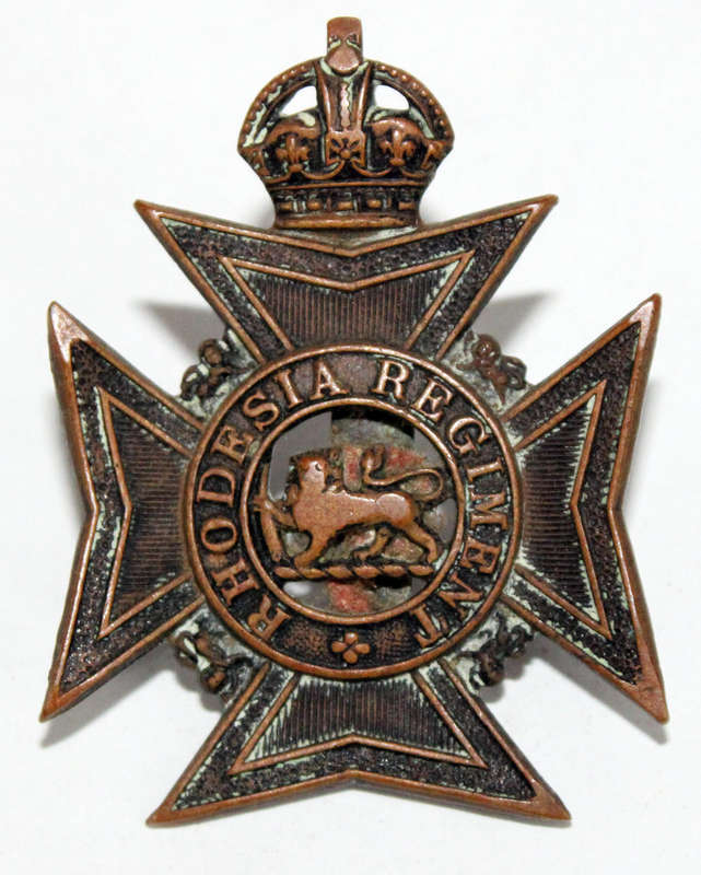 Rhodesia Regiment cap badge
