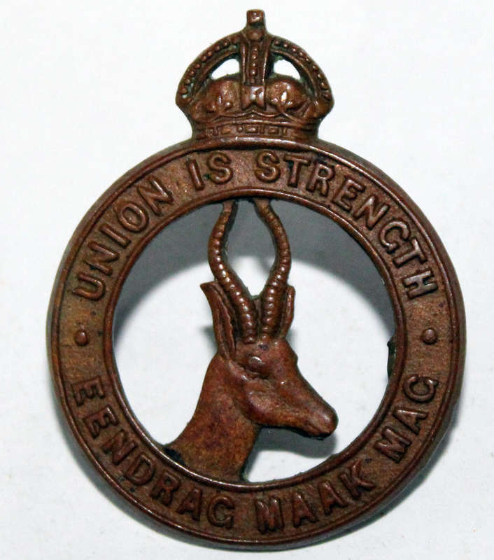 Union Defence Force collar badge