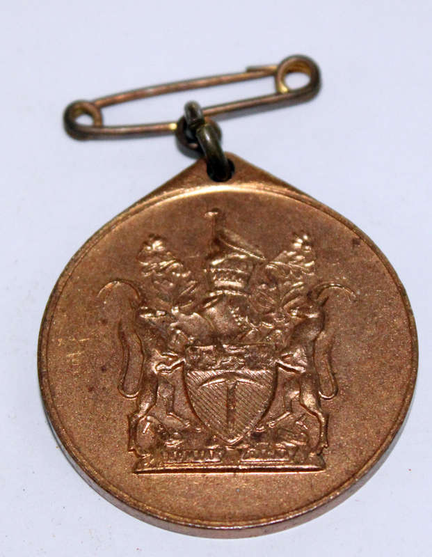 Rhodesian WW2 medallion