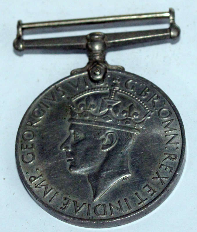 Unnamed 1939-45 British War medal
