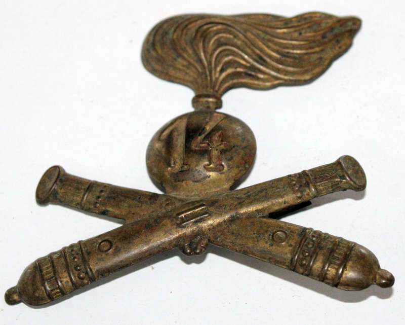WW2 Italian 14 Artillery badge