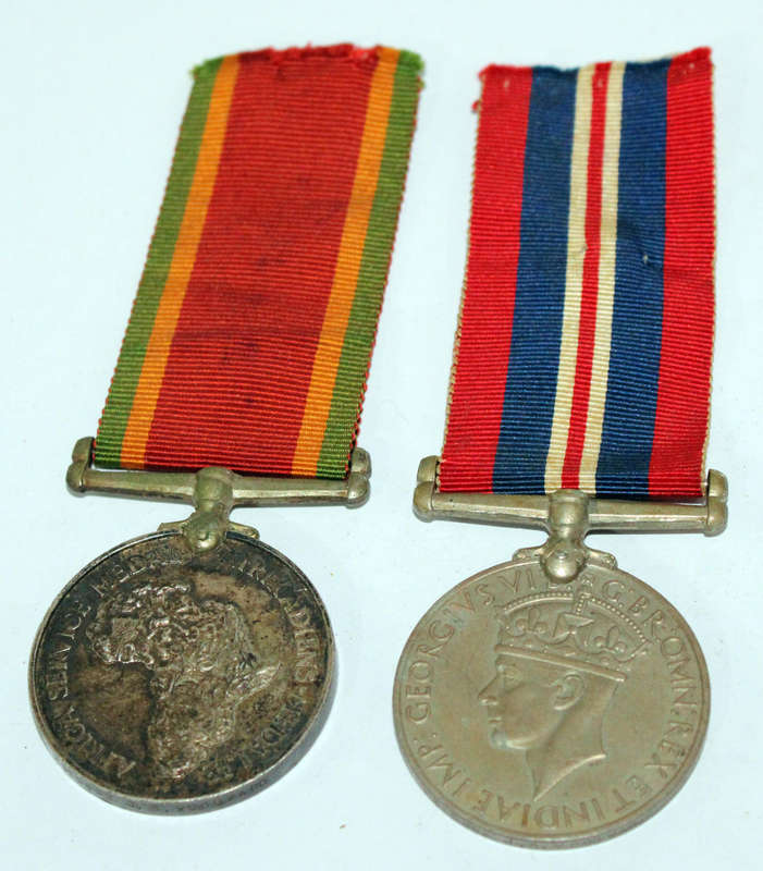 WW2 medal group named to a woman