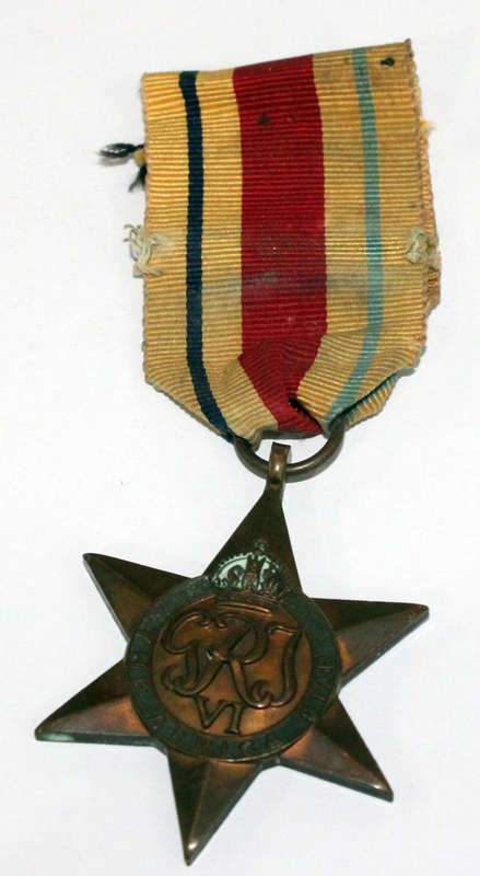 Africa Star medal (unnamed)