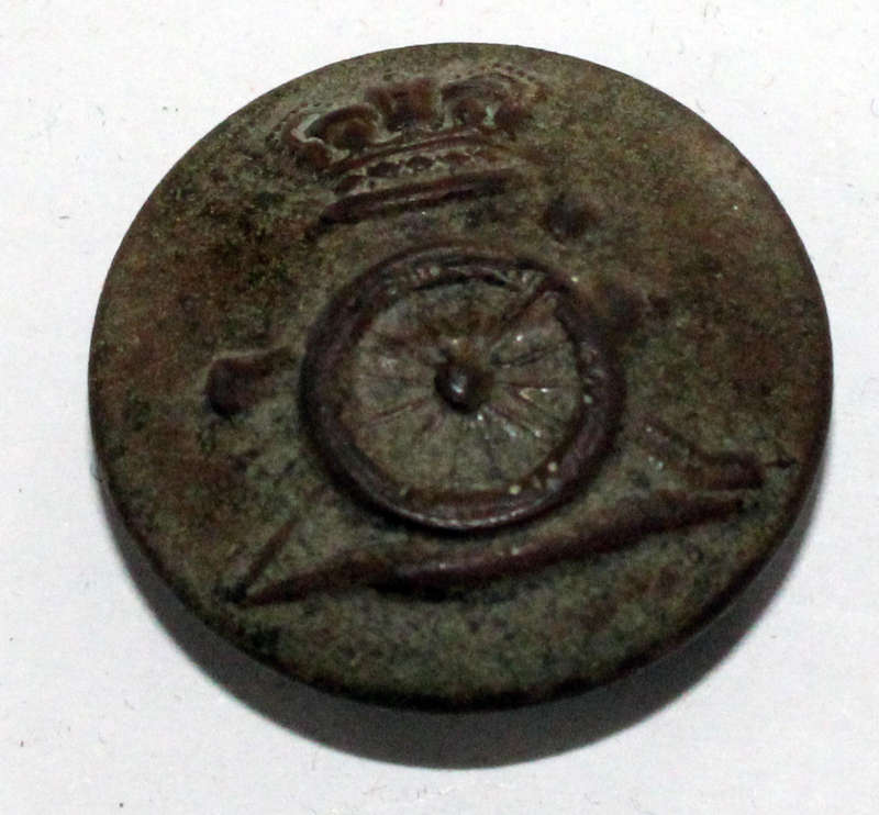 Victorian Artillery button